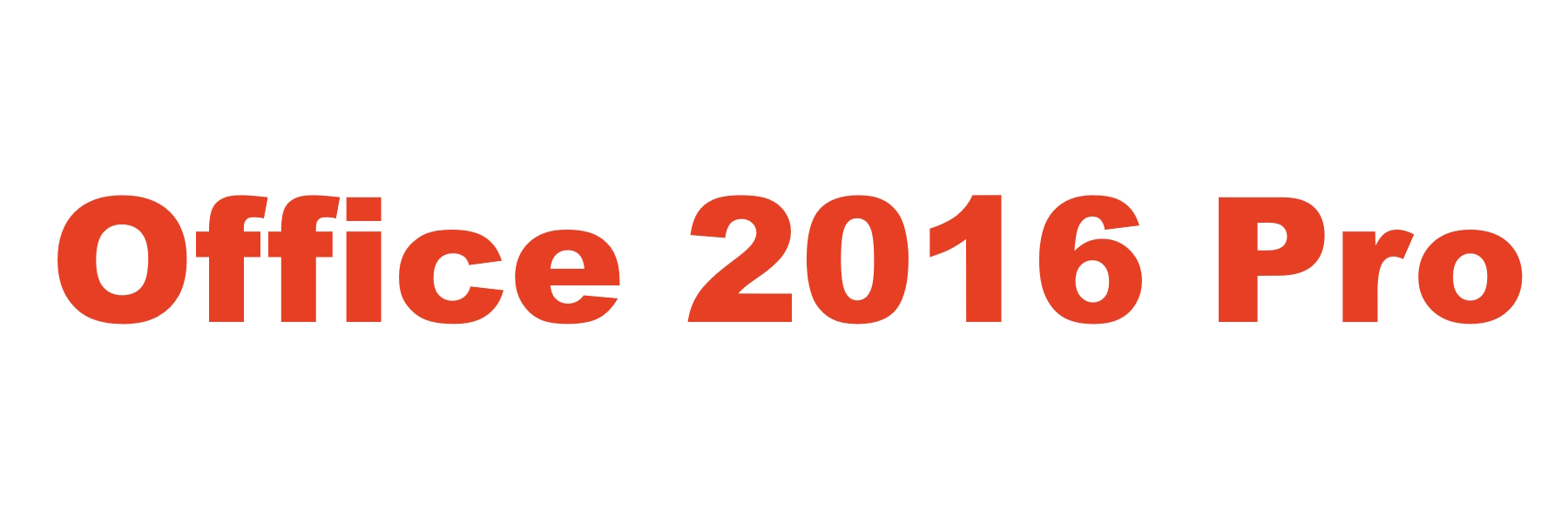 Office 2016 Pro Plus